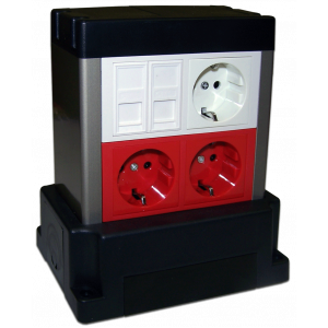 Напольная башенка, сдвоенная, на 4 модуля Mosaic 45x45